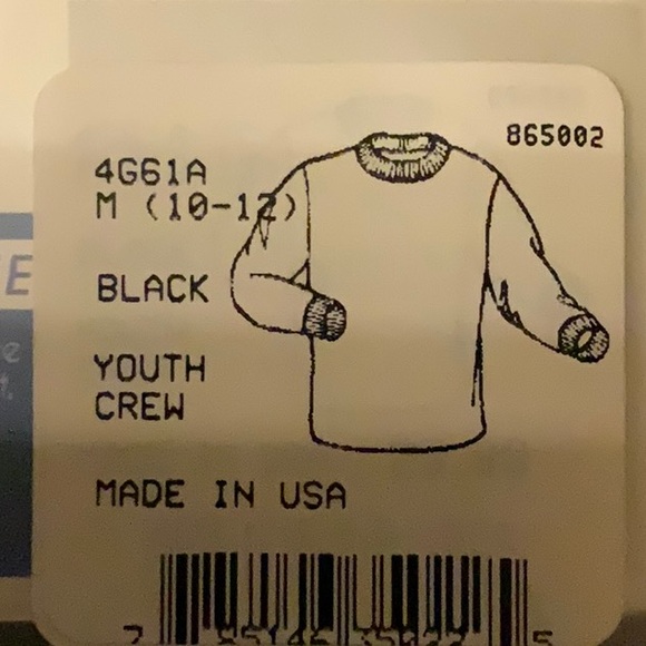 PolarMax 4.0 QUATTRO FLEECE BASELAYER CREW- Black - Picture 14 of 14